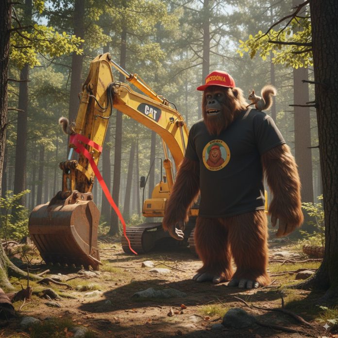 Виц: Бигфут и Багерот во шумата