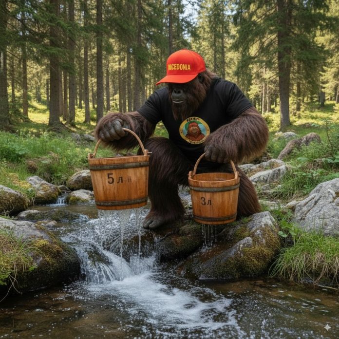 Гатанка: Како Бигфут ќе измери 4 литри вода за зимница