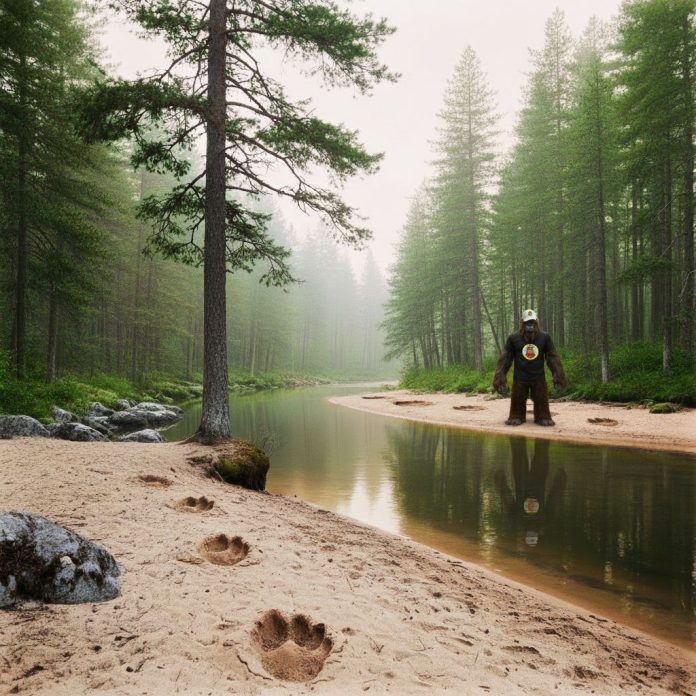 misterioznite stapki pokraj borot na bigfoot